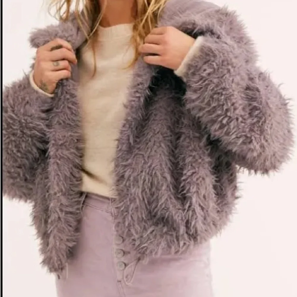 Free People Zuri Parka Light Purple - Picture 3 of 6